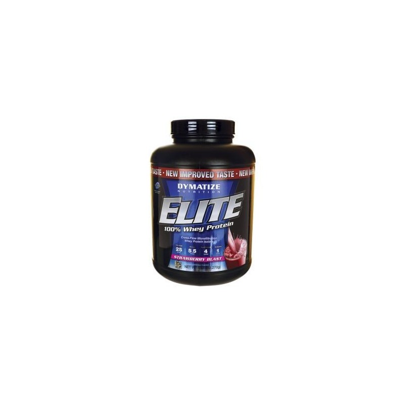 Prote Na Dymatize Elite Whey Lbs Sabor Strawberry Blast