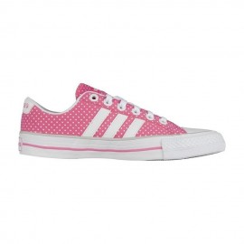 Tenis Adidas VL Neo 3 Stripes - Rosa con Blanco - Envío Gratuito