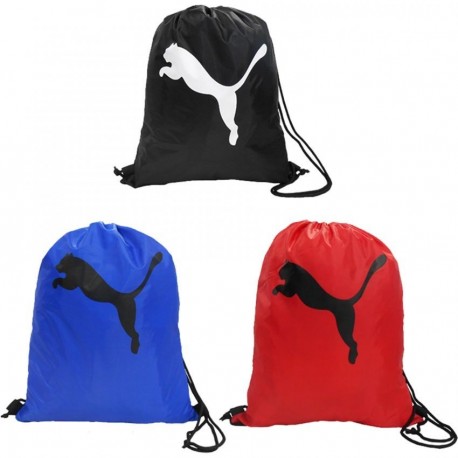 Mochila Puma Gym Sack -Negro-Rojo-Azul - Envío Gratuito