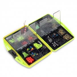 Caja de Trastos Pesca Verde ABS 24 Accesorios para Pescar Deporte Outdoor - Envío Gratuito