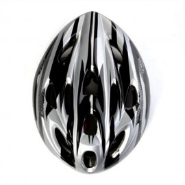 Elenxs Plata Negro Hombres MTB Carretera Montaña bicicleta Ciclismo Deportes Seguridad Cascos - Envío Gratuito