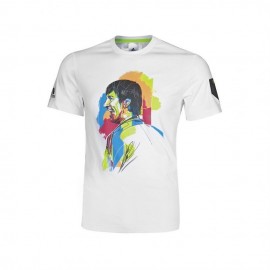 Playera Adidas-Blanco - Envío Gratuito