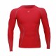 Camiseta Atletica Hombre Compresión Tee Rojo YT003 - Envío Gratuito