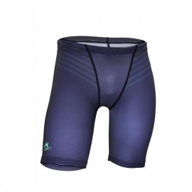 Malla corta de Licra de Atletisto para Hombre TriFerrari 3F con Tela Spand3x Blue - Envío Gratuito