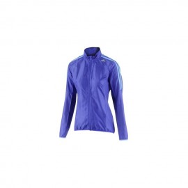 Chamarra para correr de Mujer Adidas Response W JAC W S14818-Morado - Envío Gratuito