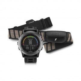 Reloj Multideporte Garmin Fenix 3 con banda-Gris - Envío Gratuito