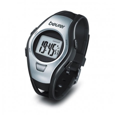 Reloj Monitor de Pulso Beurer PM15-Negro con Gris - Envío Gratuito