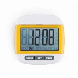 Mini LCD Pedometer (Amarillo) - Envío Gratuito