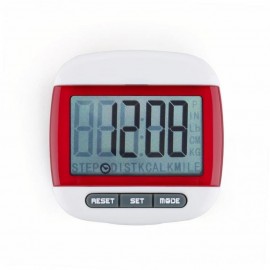 Mini LCD Pedometer (Rojo) - Envío Gratuito