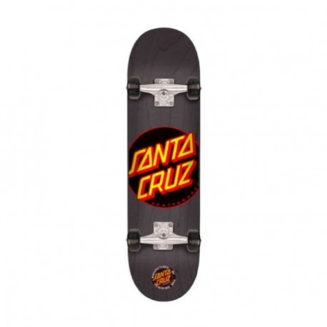 Patineta Skate Completa Santa Cruz Black Dot 11113571, 8.2" x 31.9" - Envío Gratuito