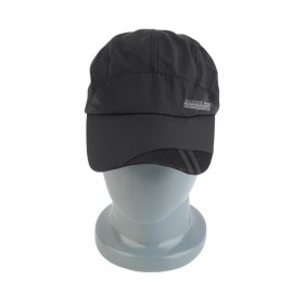Moda para hombre verano deporte al aire libre del sombrero de béisbol Correr Visor Cap ajustable Gris oscuro EH - Envío Gratuito