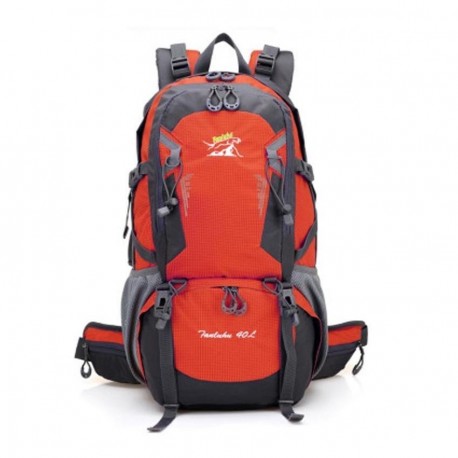 Montañismo exterior impermeable Mochila Bolsa de deporte senderismo, campamentos Bolsos de bandolera (naranja) - Envío Gratuito