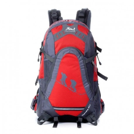 Al Aire Libre Camping Montañismo Senderismo Viaje Mochila Bolsa de deporte (rojo) - Envío Gratuito