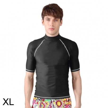 Deportes Acuáticos masculino sbart nylon spandex + Surf Ropa - Negro (Talla XL) - Envío Gratuito