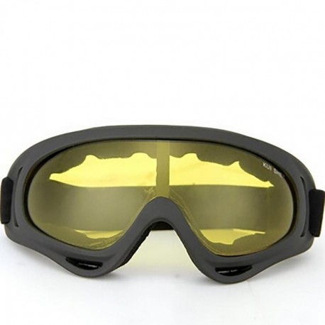 Nueva motocicleta Deportes al aire libre de los ojos Gafas de protección / GlassesSnowmobile Amarillo - Envío Gratuito