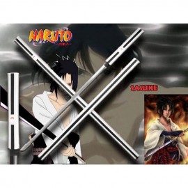 Espada Naruto Sasuke Shippuden Anime Katana-Blanco - Envío Gratuito