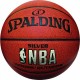 Balon Basquetbol Spalding Silver NBA Indoor/Outdoor PU 7-Ladrillo - Envío Gratuito