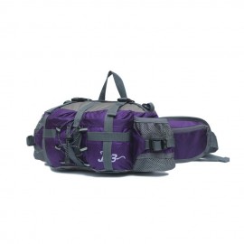 Resistente Deporte Senderismo Agua Bag - Purple - Envío Gratuito