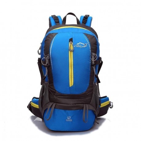 35L Moda Hombro ocio deportivo al aire libre a Caballo Bolsa Mochila Mochila Montañismo (azul) - Envío Gratuito