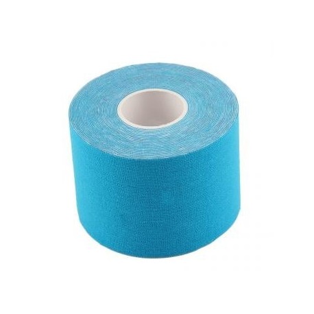 1 rollo de 5cm x 5m Kinesiología Deportes elástico Cinta Dolor muscular Atención Terapéutica (Azul claro) - Envío Gratuito