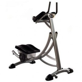 AbCoaster Maquina Para Abdominales Crunch Fitness Ab Coaster PS500-Gris - Envío Gratuito