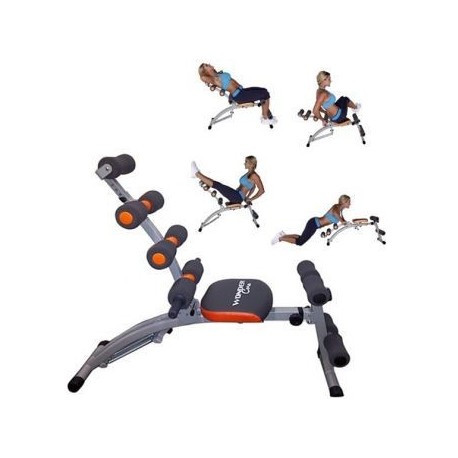 Wondercore Aparato De Ejercicio Abdominal Como Lo Viste En Tv Wonder Core-Gris - Envío Gratuito