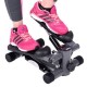 Escaladora Stepper Básico Evolution-Negro - Envío Gratuito