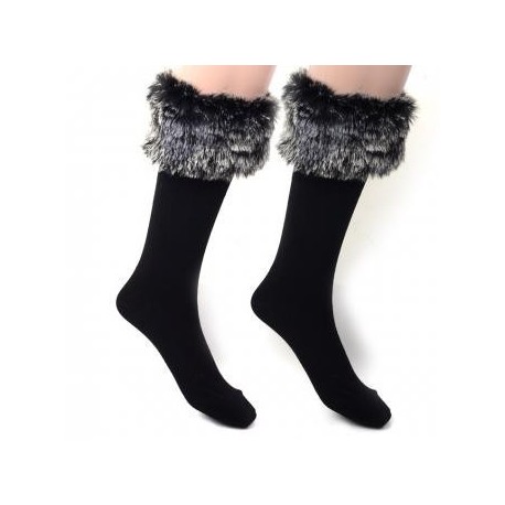 Calcetines de Japón Estilo de Invierno Calcetines nieve con pieles de arranque calcetines sintéticos - Envío Gratuito