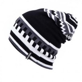 Sombreros de invierno Gorra de esquí de punto MO011-Negro - Envío Gratuito