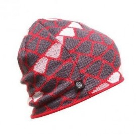 Sombreros de invierno Gorra de esquí de punto MO019-Rojo - Envío Gratuito
