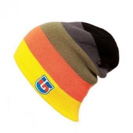 Sombreros de invierno Gorra de esquí de punto MO09-Amarillo - Envío Gratuito