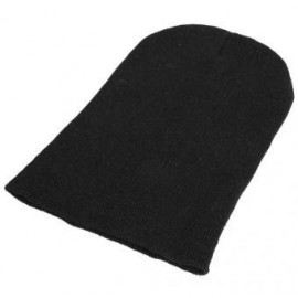 Moda Beanie Invierno Esquí de lana de punto sombrero que hace punto Cap Negro Yucheer negro - Envío Gratuito