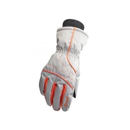 GUANTES DEPORTIVOS DE INVIERNO PARA HOMBRE MUJER PLATA+NARANJA - Envío Gratuito