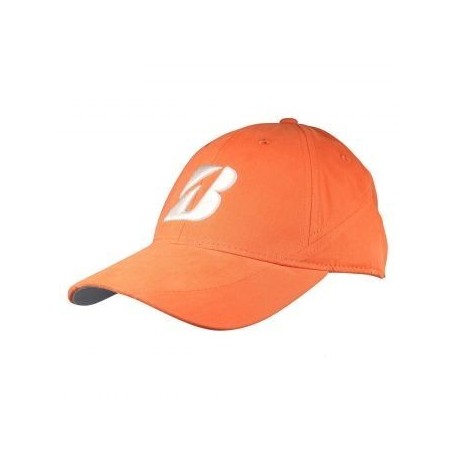 Gorra Bridgestone Golf Impermeable Naranja-Naranja - Envío Gratuito