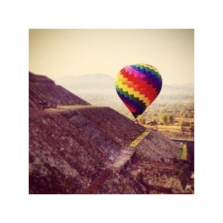 Vuelo en Globo al Amanecer en Teotihuacán - Envío Gratuito