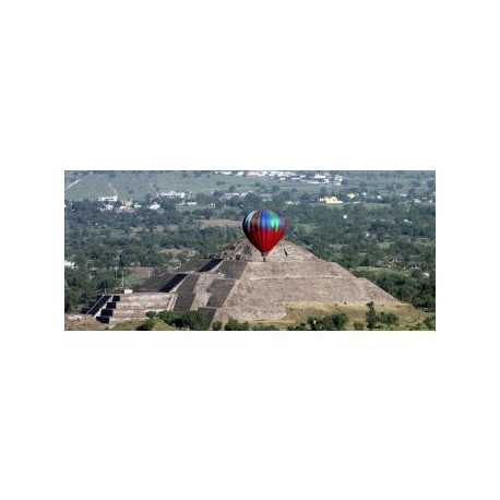 Vuelo En Globo Privado Teotihuacan - Envío Gratuito