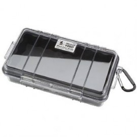 Pelican Micro Case Black/Clear - Envío Gratuito