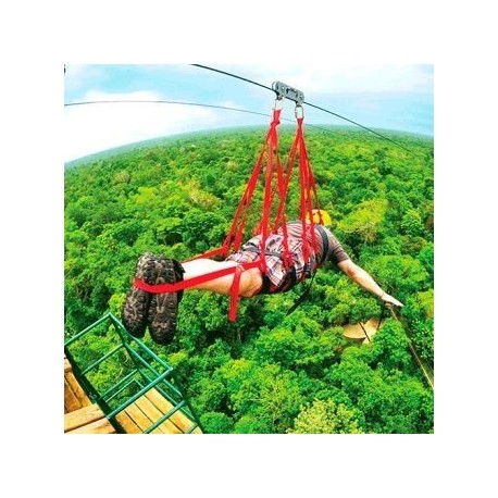 Tirolesa / Bungee swing / Snorkel y más - Cancún - Envío Gratuito