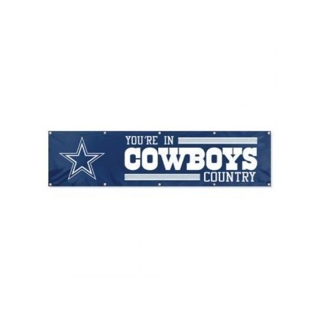 NFL Dallas Cowboys 8 Foot Banner - Envío Gratuito