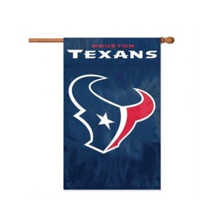 Houston Texans Applique Banner Flag - Envío Gratuito