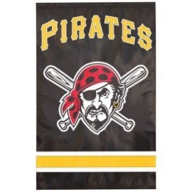 MLB Pittsburgh Pirates Applique Banner Flag [Sports] - Envío Gratuito