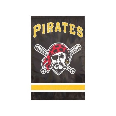 MLB Pittsburgh Pirates Applique Banner Flag [Sports] - Envío Gratuito