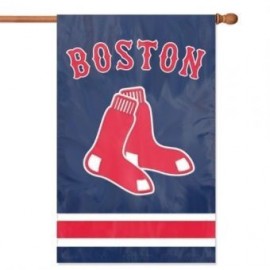 MLB Boston Red Sox Applique Banner Flag - Envío Gratuito