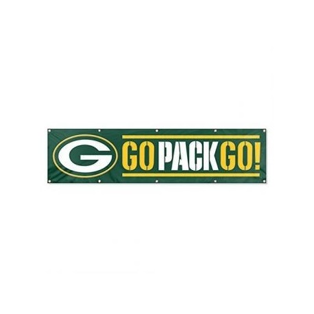 NFL Green Bay Packers 8 Foot Banner - Envío Gratuito