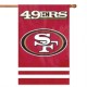 AFSF Forty-niners 44x28 Applique Banner - Envío Gratuito