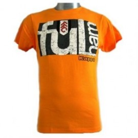 Playera Fulham Algodón Kappa TS08NFUL (Naranja) - Envío Gratuito