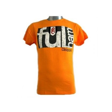 Playera Fulham Algodón Kappa TS08NFUL (Naranja) - Envío Gratuito