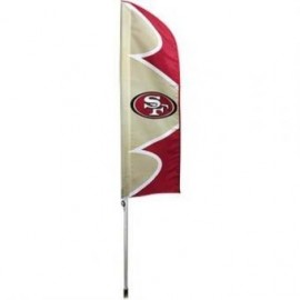 Party Animal 49ers Swooper Flag And Pole Sporting Goods - Envío Gratuito