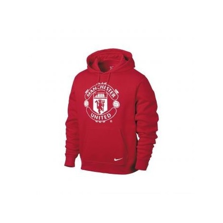 Sudadera Nike ManU Core Hoody-Rojo - Envío Gratuito