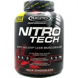 Proteína NitroTech de Muscletech 4.4 lb - Envío Gratuito